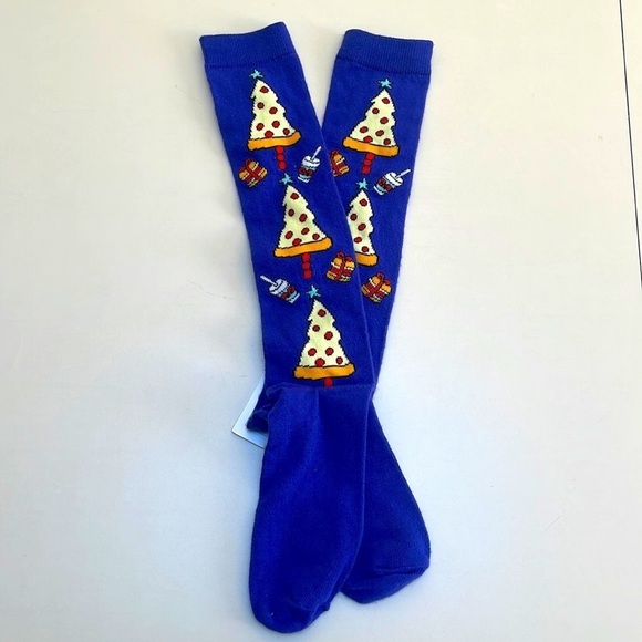 ❤️ 🆕 XHILARATION Holiday Fast-food Socks Size 4-10 - Picture 3 of 4